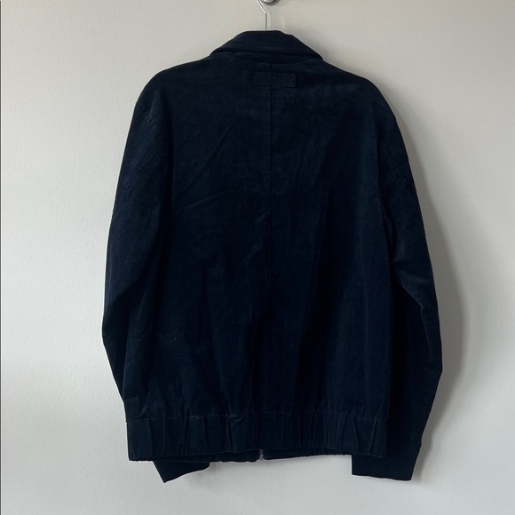 Scotch & Soda Men's Navy Corduroy Zip-Up Jacket - Picture 6 of 9
